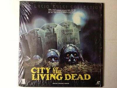 CITY OF THE LIVING DEAD Lucio Fulci Collection LASERDISC NRMT w/ shrink wrap! - Image 1 of 4