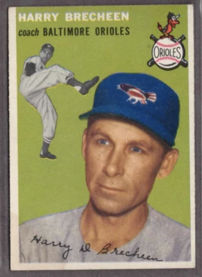 1954 Topps Set-Break #203 Harry Brecheen Co EX-EXMINT *JAYSACE* - Image 1 of 2
