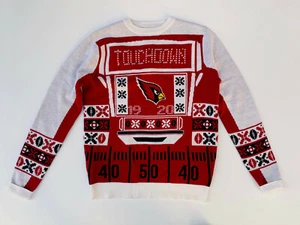 NFL Arizona Cardinals Light-Up LED Ugly Sweater Size Medium Officially Licensed - Bild 1 von 7