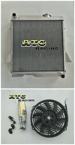 5 Row Aluminum Radiator +Fan For Triumph TR6 TR 6 1969-1974 &TR250 TR 250 67 68 - Picture 1 of 7