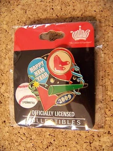 2009 Boston Red Sox Party New Years lapel pin - Picture 1 of 2