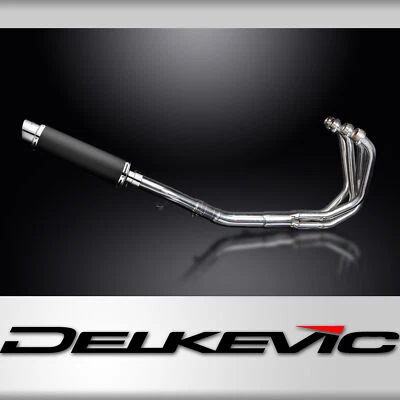 Silenciador de carbono redondo 4-1 14" escape completo Suzuki GSF1250 Bandit 2007-2016 Foto 1 de 4