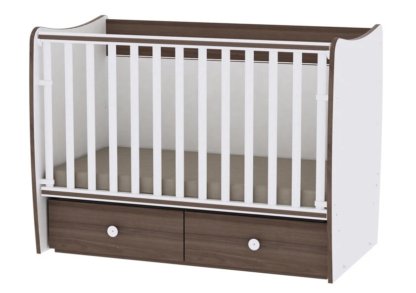 Luxury swing baby bed/cot Lorelli Matrix in various colour combos - Image 1 of 3