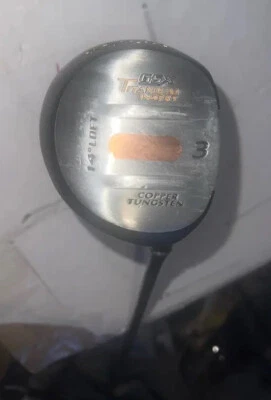 Aldila Men GSX Titanium Insert 3 Wood Club Copper Tungsten 14* Right-Handed RH - Image 1 of 4