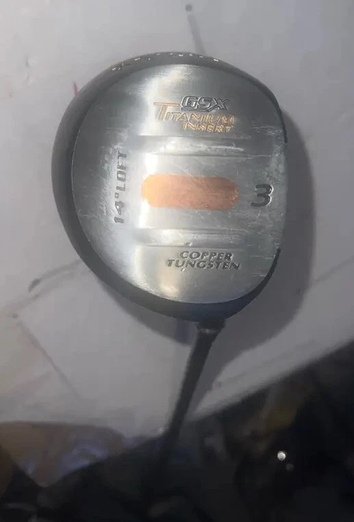 Aldila Men GSX Titanium Insert 3 Wood Club Copper Tungsten 14* Right-Handed RH - Image 1 of 4