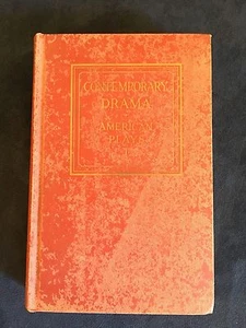 Contemporary Drama American Plays I - Hardcover 1931 - Imagen 1 de 9