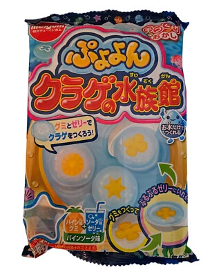 Kit Hágalo Usted Mismo Caramelo Experimental Japonés Meigum-Medusas Puyoyon Acuario Hágalo Usted Mismo Foto 1 de 3