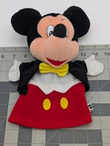 Mattel Mickey Mouse Hand Puppet Plush 10 Inch 1993 Stuffed Animal Toy - Picture 1 of 7
