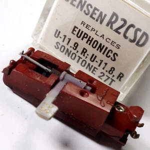 NOS Tested JENSEN R2CSD Cartridge for Sonotone 27T Euphoncs U-11.9 U-11.8 - Picture 1 of 9