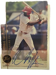 Reggie Taylor autograph Just 1999 - Picture 1 of 3