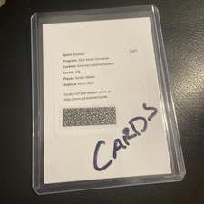 2023 Panini Chronicles - JORDAN WALKER *America’s Pastime RPA RC Auto!* 🔥🔥