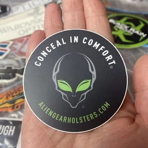 NEU 2025 SHOT SHOW AlienGear Holster Schusswaffen taktischer Aufkleber Sticker verbergen - Bild 1 von 1