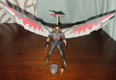 MARVEL LEGENDS CAPTAIN AMERICA CIVIL WAR FALCON + REDWING 3.75" ACTION FIGURE Cover