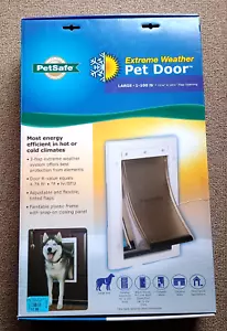 NEW PetSafe EXTREME Weather LARGE Pet Door for Dogs up to 100 lbs. *Excellent*  - Picture 1 of 13