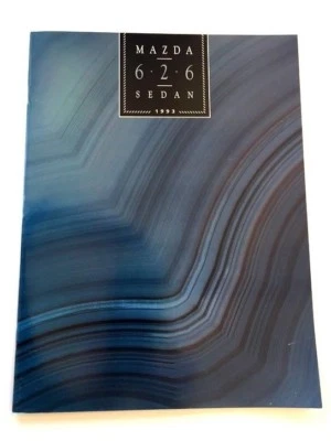 1993 Mazda 626 24-page Original Car Sales Brochure Catalog Foto 1 de 4