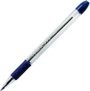 R.S.V.P. Ballpoint Pen, 0.7mm Fine Tip, Blue Ink, Box of 12 (BK90-C) - Picture 1 of 5