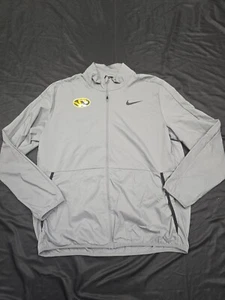 Men’s Nike Mizzou Missouri Long Sleeve Jacket Team Issued Size XLarge XL Grey - Picture 1 of 8