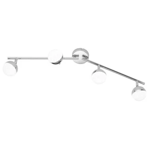 Action LED Parete Plafoniera Fascio Sanan Cromo 4 X 4,5W 1520lm Bianco Caldo - Foto 1 di 2