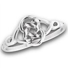 Stainless steel Irish Celtic Knot Ring