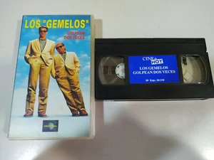 Los Gemelos Arnold Schwarzenegger Danny DeVito 1990 - VHS Cinta Tape Español 3T - Imagen 1 de 6