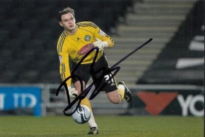 Autógrafo de fútbol americano David Button firmada a mano de Plymouth Argyle 6x4 1 - Imagen 1 de 1