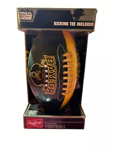 Rawlings Baylor Bears Football with KICKING TEE - Picture 1 of 7
