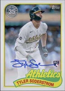 2024 Topps Baseball 1989 RC Auto Rookie Signature TYLER SODERSTROM Digital - Picture 1 of 1