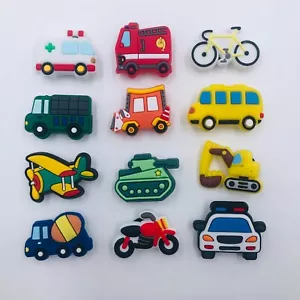 12 dijes para zapatos de vehículo accesorios de emergencia de construcción se adapta a pulsera para zapatos - Imagen 1 de 1