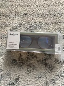 Goodfellow & Co Round Blue Light Filtering Glasses With Soft Case - Picture 1 of 2