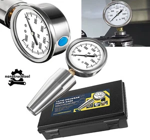 For All CAT 40 & Bt 40 Spindle Drawbar Force Gauge Tester Checker Tool 0-3000PSI - Picture 1 of 10