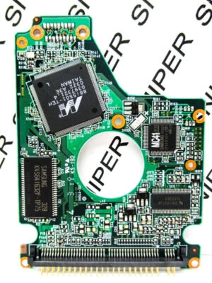 PCB - Hitachi 20GB HTA422020F9ATJ0 IDE DK23FA-20J (A/A0A0 E/A) Laptop HardDrive - Image 1 of 3