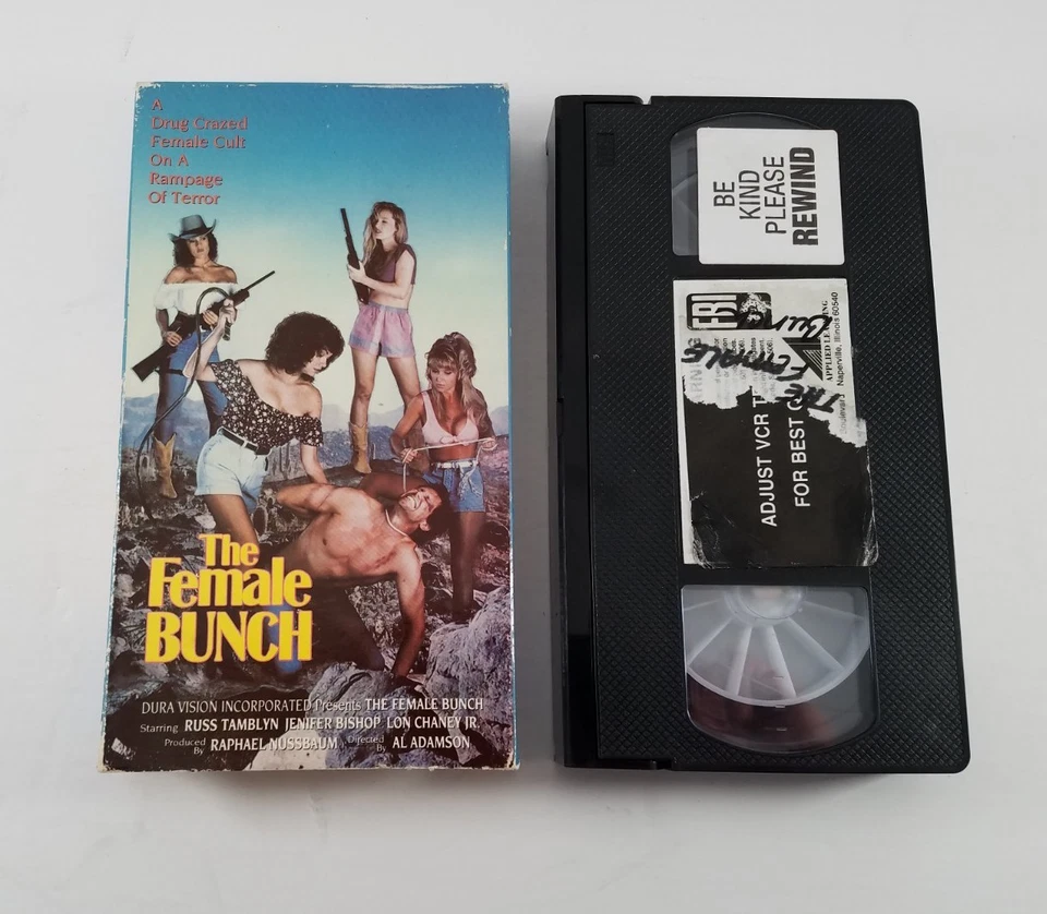The Female Bunch  RARE VHS Lon Chaney Jr Russ Tamblyn Jenifer Bishop - Image 1 of 2
