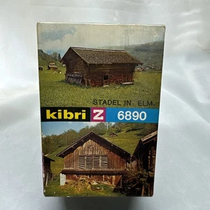 Kibri B-6890 Z Scale Barn Assembled West Germany Building Kit - Picture 1 of 6