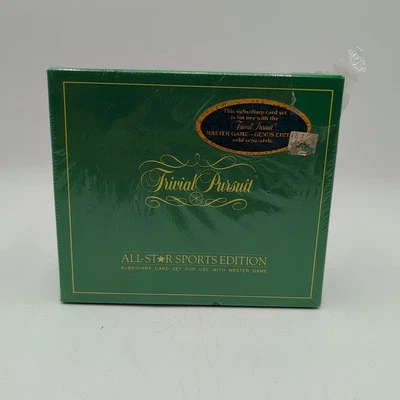NEW Trivial Pursuit ALL STAR SPORTS Edition Subsidiary Card Set FACTORY SEALED - Image 1 of 4