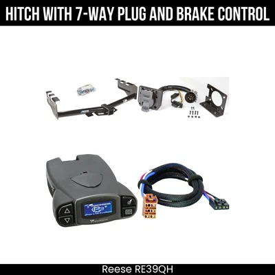 Hitch Tow PKG+ 制动控制 适用于 99-13 Silverado Sierra 1500 HD 2500LD 经典 — 第 1/4 张图片