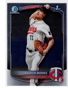 Andrew Morris Minnesota Twins 2025 Bowman 1st Bowman Chrome *** - Bild 1 von 3