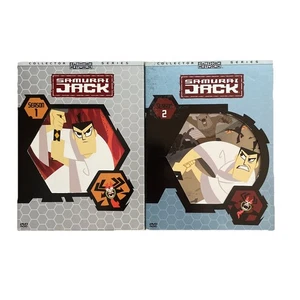 Samurai Jack Season 1 & 2 DVD π - Cartoon Network Collector Series - VG - Foto 1 di 4