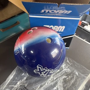 Storm Mix Red/White/Navy small holes right hand Bowling Ball - Picture 1 of 9