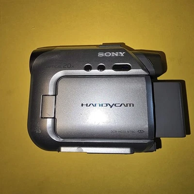 Sony Handycam DCR-HC32 Mini DV Camcorder Video Camera Touchscreen Non-responsive - Image 1 of 4