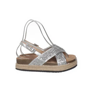 Superga, Sandalen, Größe: 38, Leder, Silber, Damen #pPe - Bild 1 von 7