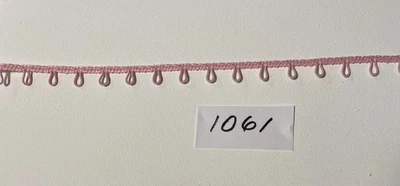 Pink Elastic Button Looping-1/2" Wide X 3 yards Long-Stock #1061-Vintage-Cosplay - Image 1 of 2