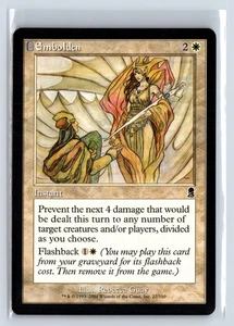 (4x) EMBOLDEN - Odyssey – MTG Magic the Gathering Card - Common - Picture 1 of 6