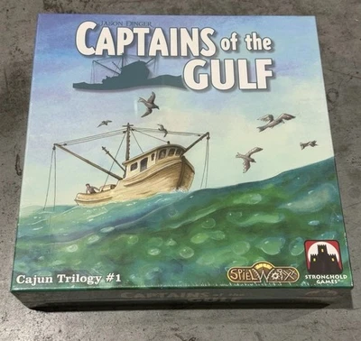 Captains of the Gulf Board Game by Jason Dinger – Stronghold Games (New/Sealed) - Image 1 of 2