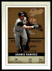 2002 Fleer Authentix Aramis Ramirez Pittsburgh Pirates #42 - Picture 1 of 2