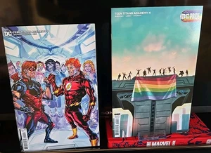 Teen Titans Academy #4 2021  NM-Pride Variant Cover+# 9 Cvr 2 Variant +1st.print - Bild 1 von 7