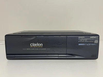Clarion ProAudio CDC655Tz 6-Disc CD Changer & CAA-355 Magazine - Untested, PARTS - Image 1 of 4