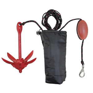 3006.6548 BoatTector Complete Grapnel Anchor Kit for Small Boats, Kayaks, PWC... - Picture 1 of 8