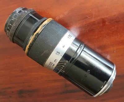 LEITZ LEICA HEKTOR 1948 13,5 cm 135 mm f4,5 teleobjetivo Foto 1 de 4