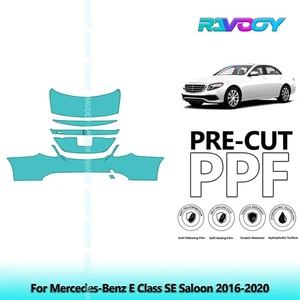 PreCut Paint Protection PPF Kit For Mercedes-Benz E Class SE Saloon 2016-2020 - Picture 1 of 7