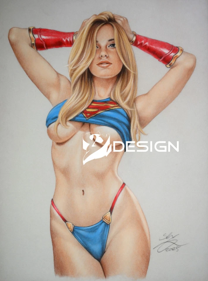 ORIGINAL COSPLAY ART by SLY  *** DRAWING # 11548 - Image 1 of 1